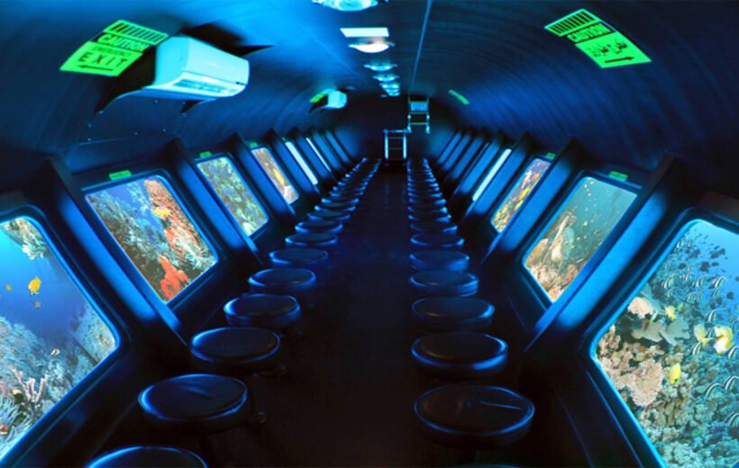 Private Glass Bottom Boat