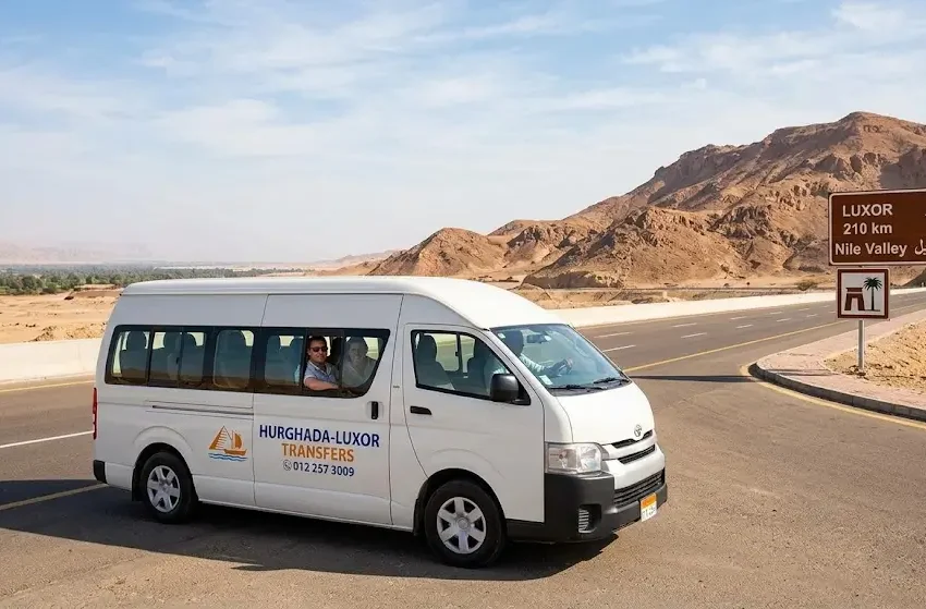 private transfer from Red Sea to Nile Valley