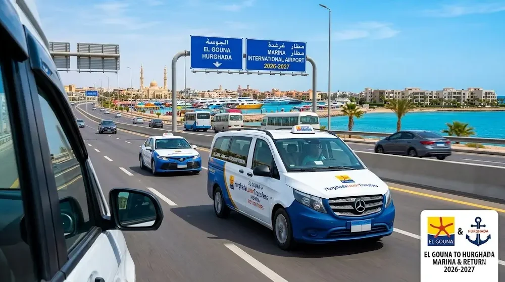 Taxi El Gouna To Hurghada Marina And Return 2026-2027