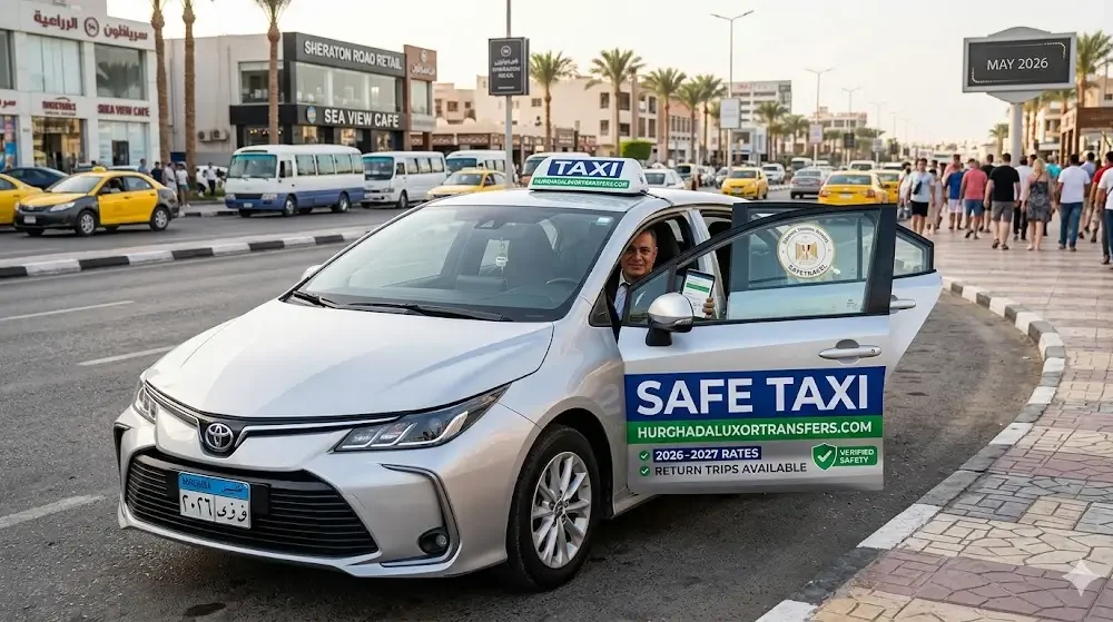 Safe Taxi To Sheraton Road Hurghada And Return 2026-2027