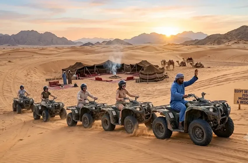 Morning Desert Safari Egypt 2026-2027: Best ATV & Bedouin Tour