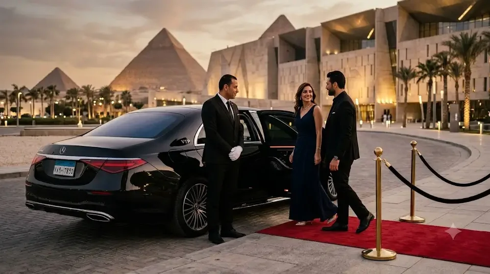 Premium VIP car rental with chauffeur services in Egypt