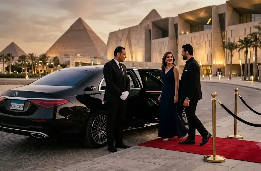 Premium VIP car rental with chauffeur services in Egypt