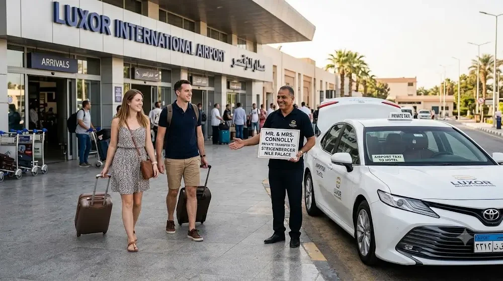 Luxor Airport Taxi to Hotel