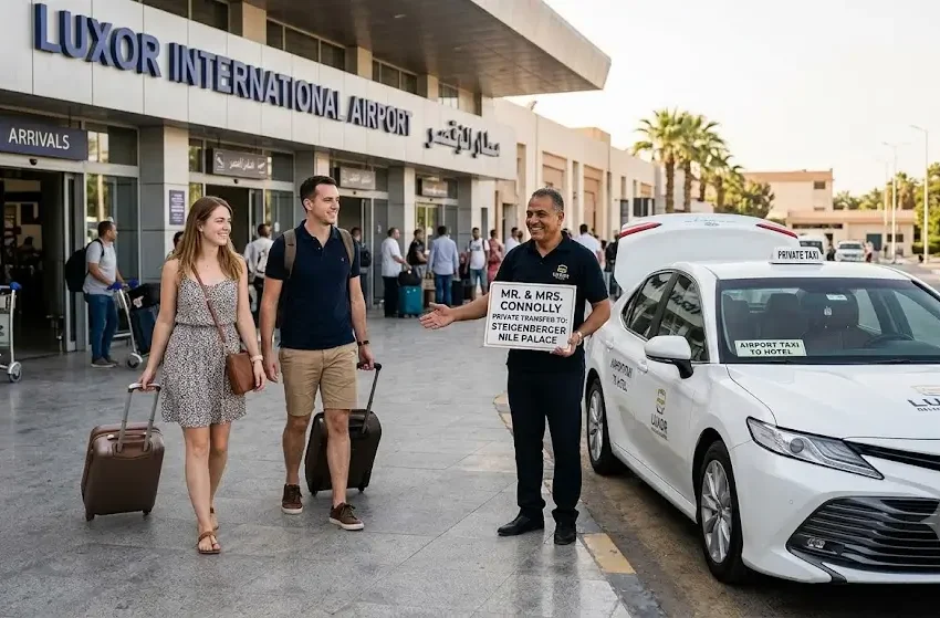 Luxor Airport Taxi to Hotel