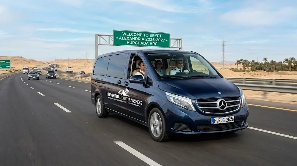 Hurghada Airport to Alexandria City Drive 2026-2027 Transfer