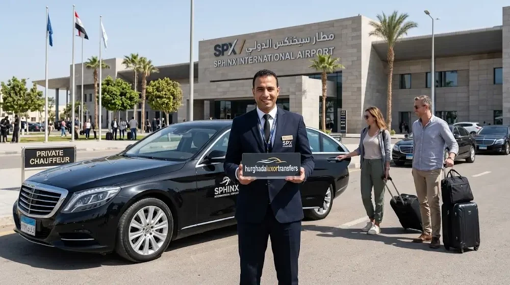Sphinx International Airport private chauffeur service