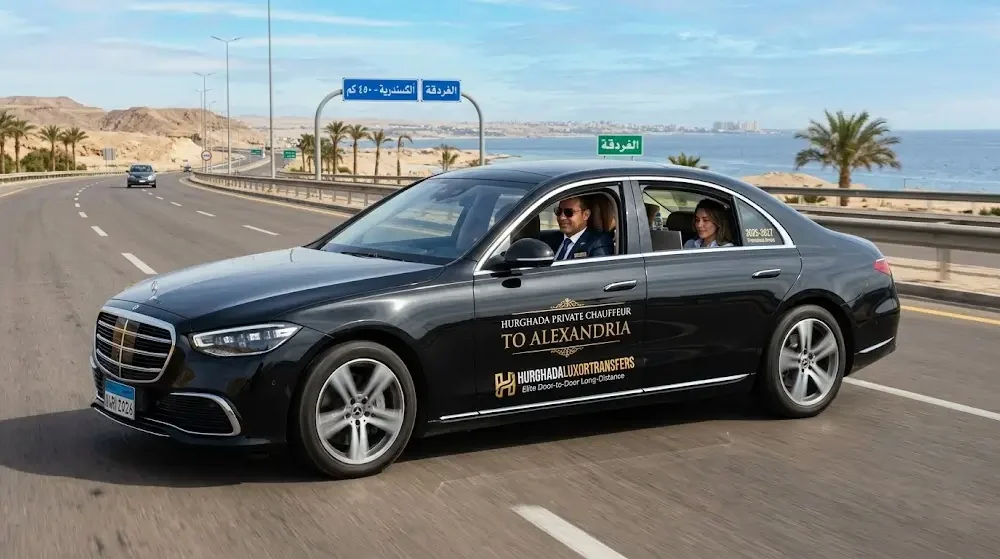 Hurghada Private Chauffeur to Alexandria 2026-2027: Elite Door-to-Door Long-Distance