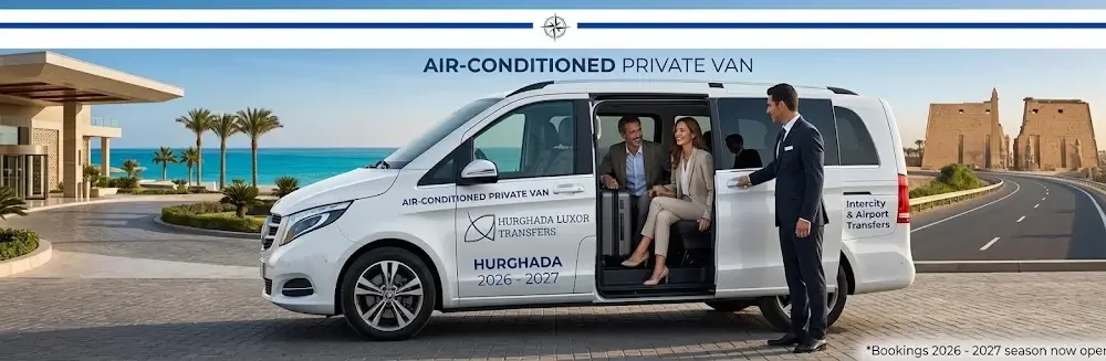 Air-Conditioned Private Van Hurghada 2026 - 2027: Intercity & Airport Transfers