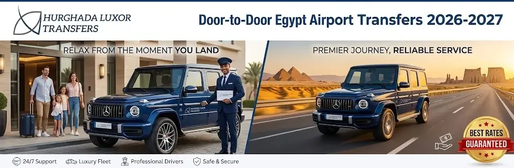 Door-to-Door Egypt Airport Transfers 2026-2027 | Best Rates