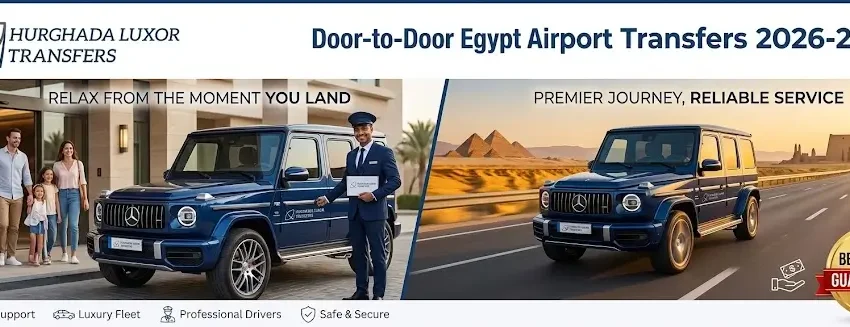 Door-to-Door Egypt Airport Transfers 2026-2027 | Best Rates