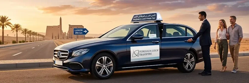Hurghada to Luxor private taxi